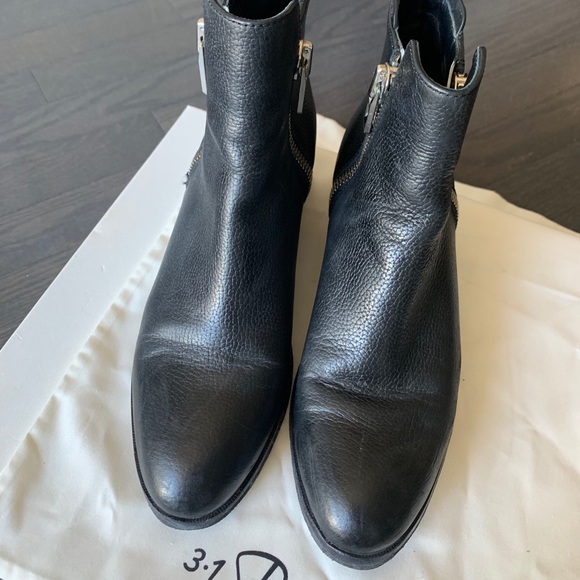 3.1 Phillip Lim Black Alexa Ankle Boots EU36 - Picture 4 of 8